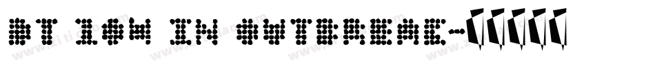 DT 104 in outbreak字体转换
